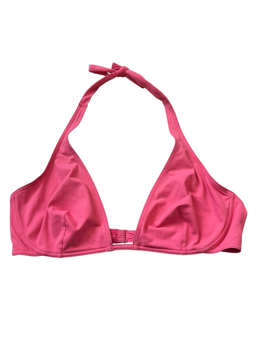 ERES Underwired Halterneck Bikini Top in pink
